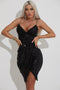BLACK MEXTON DRESS 7425