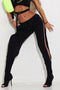 CASUAL PANTS WITH ZIPPER ON THE SIDE 7217