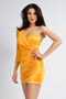 ONE SHOULDER DRESS RN 2339