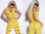 MEXTON JUMPSUIT YELLOW 7292Y