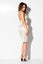 MIDI DRESS WITH GOLDEN LACE RN 2280